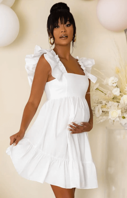 Wedding dresses for pregnant brides