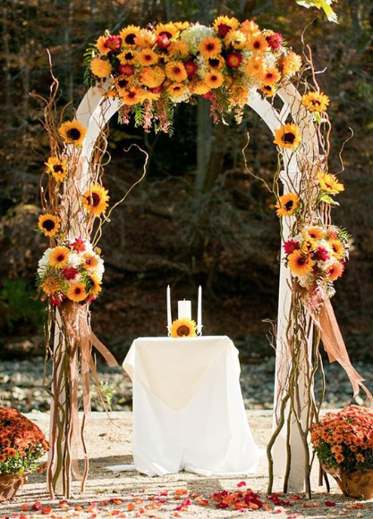 Rustic Fall Wedding Decoration Ideas
