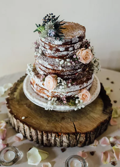 Wedding Cakes Idea for Rustic Weddings