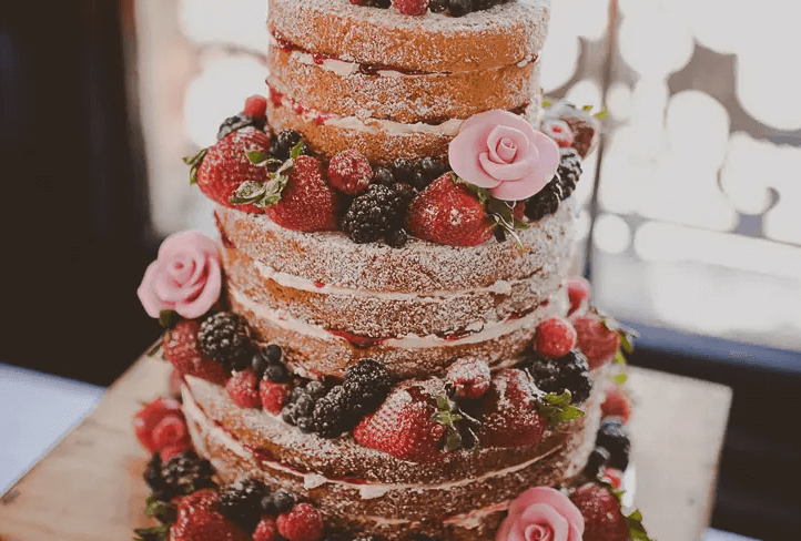 Wedding cake ideas for rustic wedding