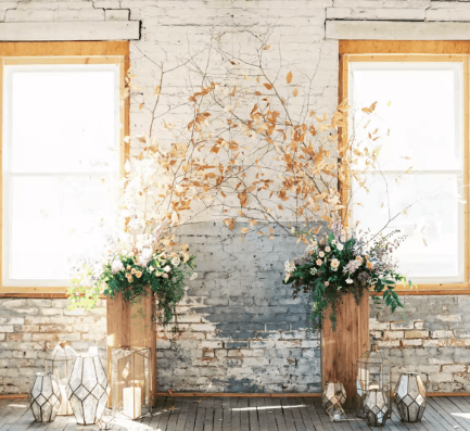 Weddings decorations ideas for autumn