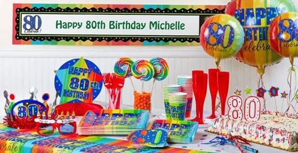80th Birthday Party Idea for Grandma