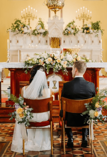 Wedding Decoration Idea for Church Ceremony